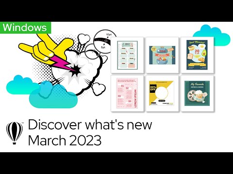 Discover what's new in CorelDRAW Graphics Suite | March 2023 | Windows