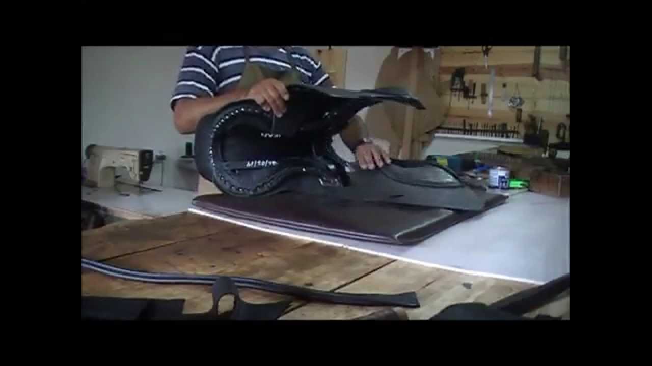 Como é feito: sela inglesa. How it's made: english saddle