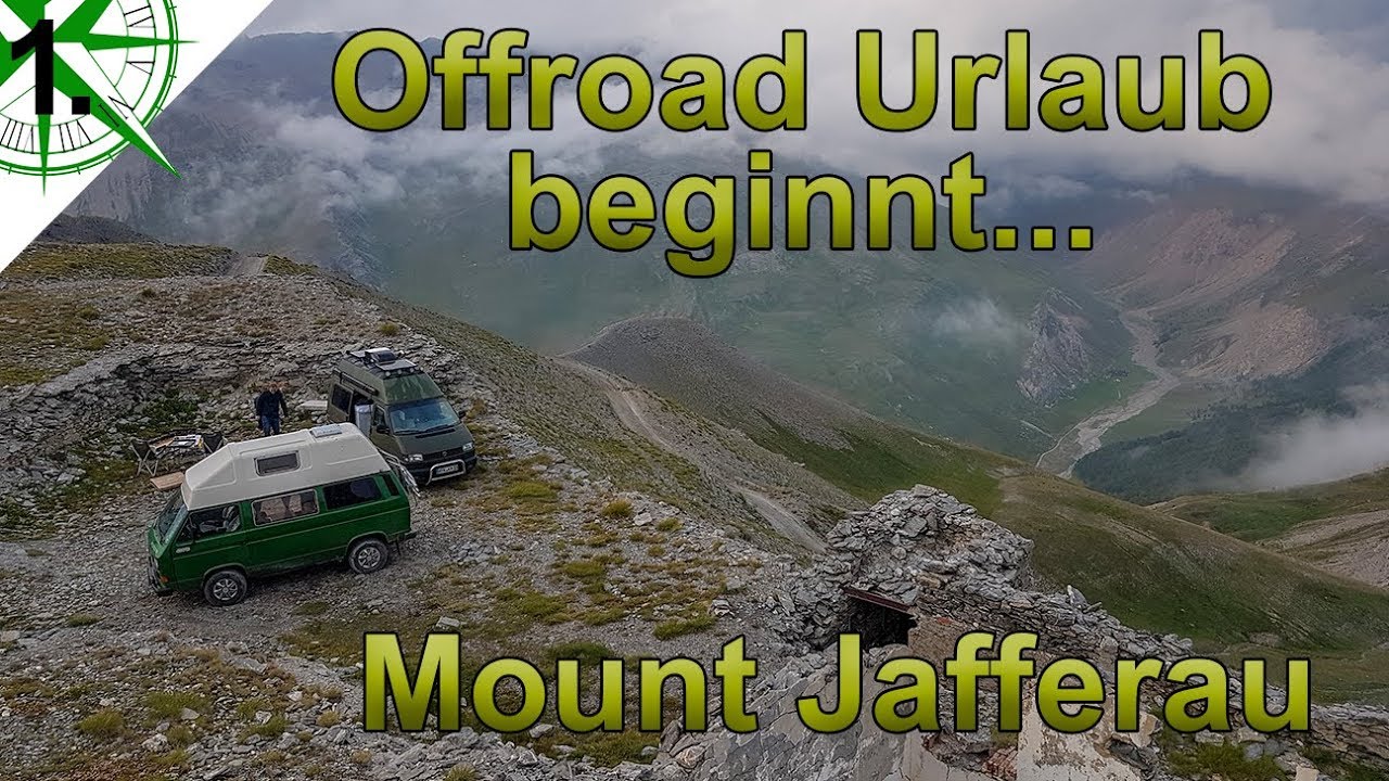 Offroad Abstieg Uber Die Skipiste Monte Jafferau West Alpen Vw T4 Syncro Camper 2 Youtube
