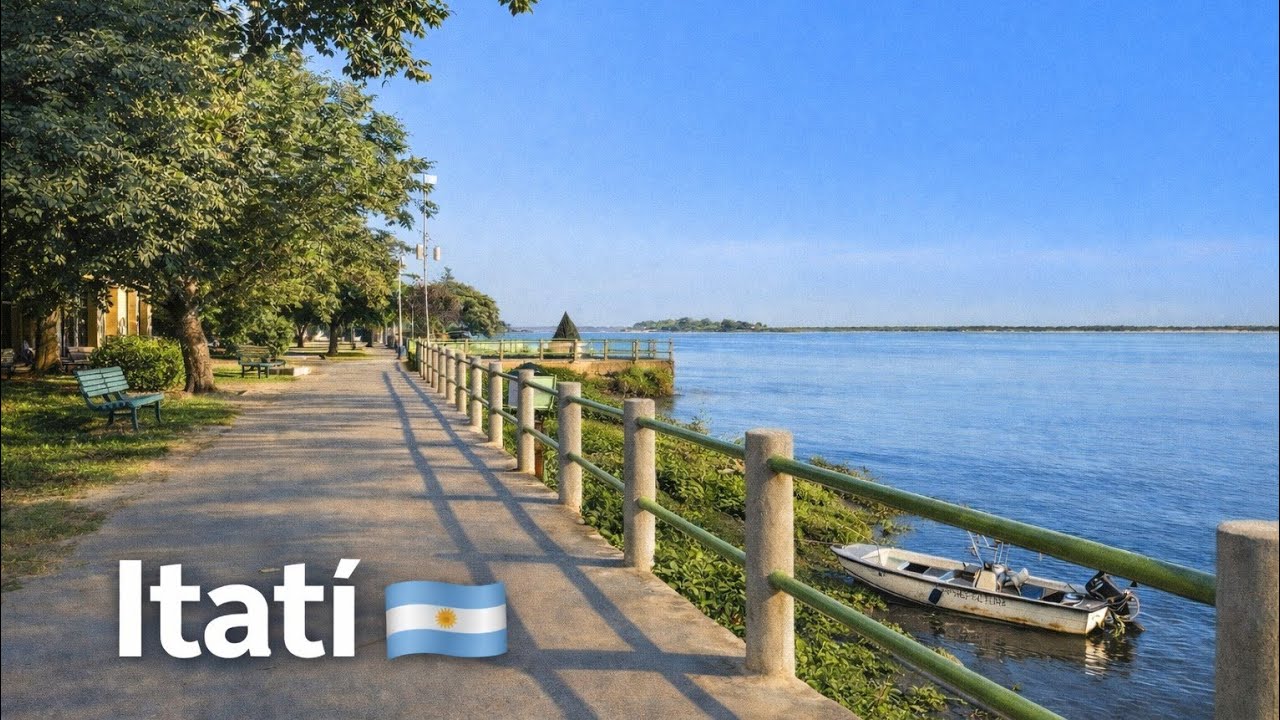 Itatí Argentina Walking Tour 🇦🇷 | Riverside Promenade