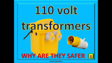 110 VOLT TRANSFORMERS. What makes them safer? Learn how they work and reduce electric shock risk.