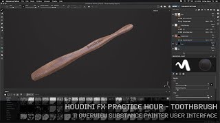 Toothbrush - 11 Overview Substance Painter User Interface screenshot 3