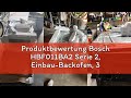 Produktbewertung Bosch HBF011BA2 Serie 2, Einbau-Backofen, 3D Heißluft: Gleichmäßiges Garen bis zu 3
