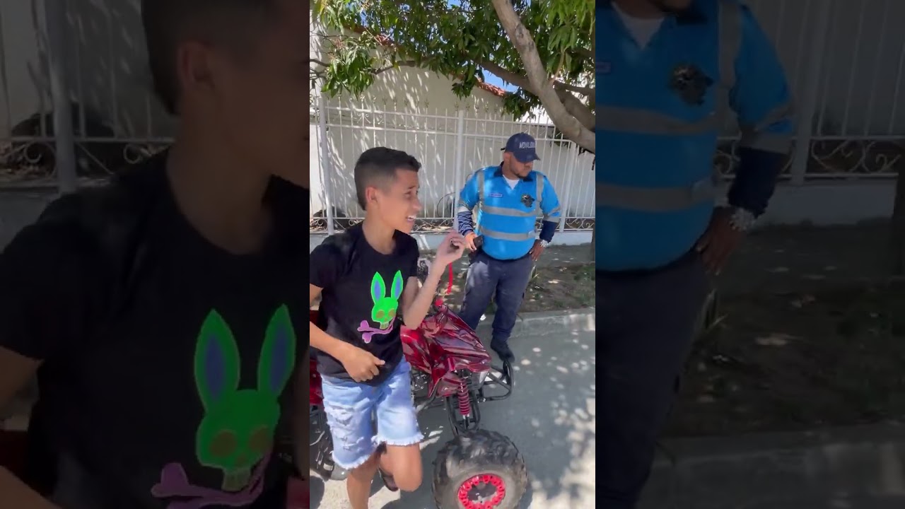 Por culpa de mi tío me detiene la policía de tránsito 👮🏽‍♂️