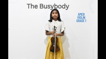 List A No.3 The Busybody AMEB Violin Grade 1 -Series 9