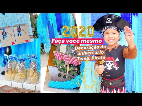 Vídeo: Como Organizar Uma Festa Pirata