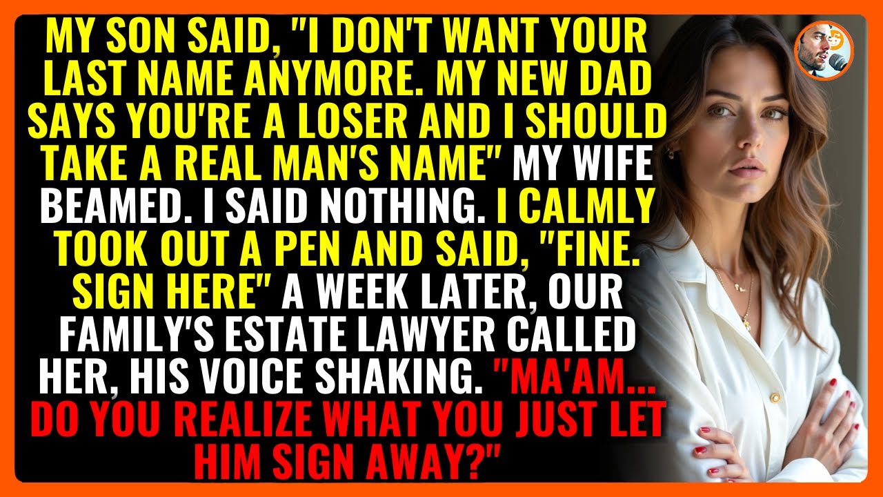 HE LET HIS SON SIGN AWAY THE FAMILY NAME. THE LAWYER'S CALL SHATTERED THEM.