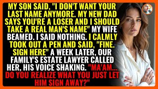 HE LET HIS SON SIGN AWAY THE FAMILY NAME. THE LAWYER'S CALL SHATTERED THEM.