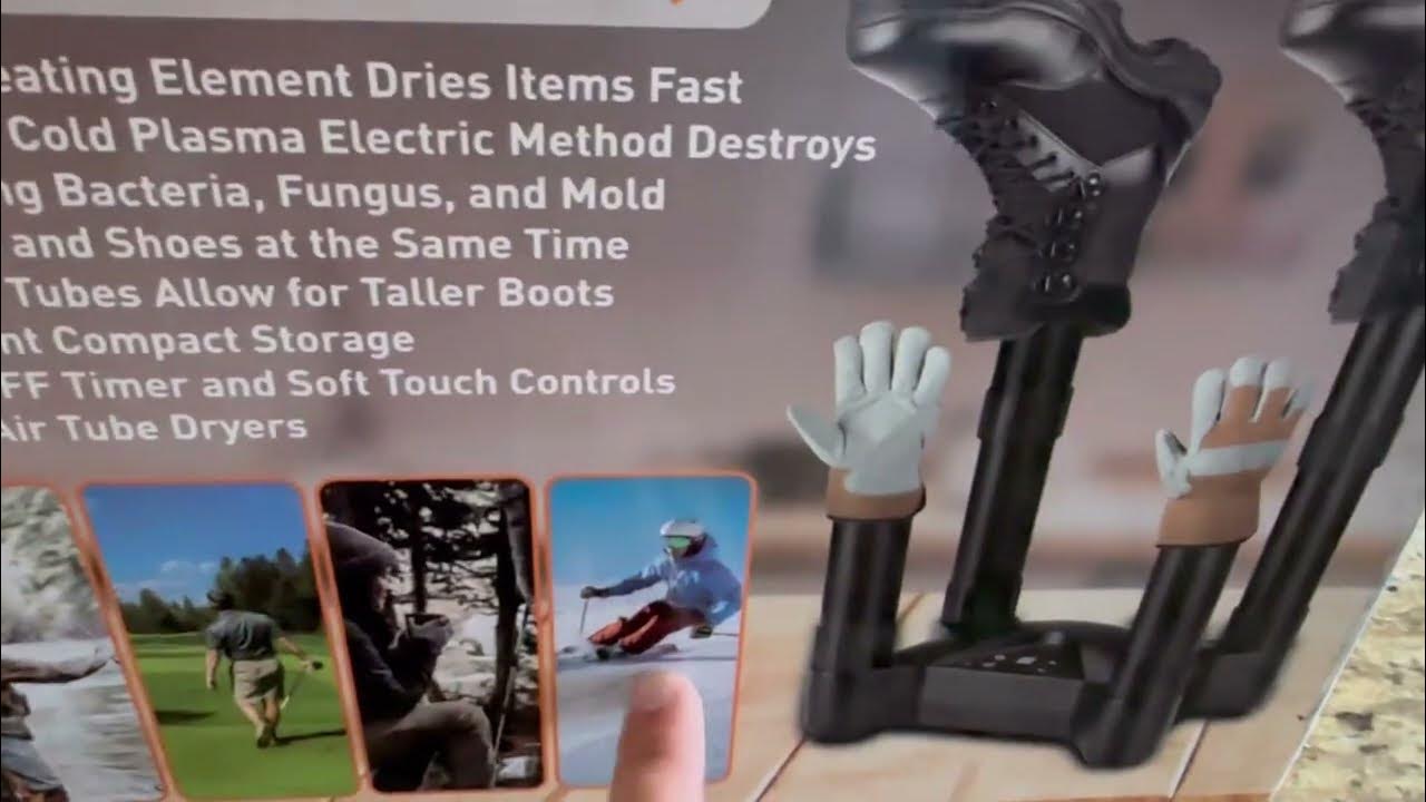 LifeSmart 4 Post Fast Airflow Boot Shoe Glove Dryer with Deodorizer