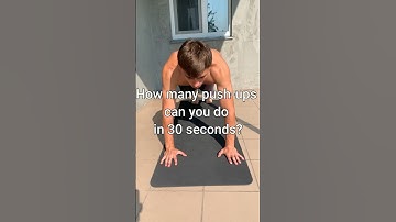 How many push-ups can you do in 30 seconds?🤯 #fitness #workout #fit #motivation