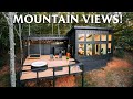 Luxurious tiny house cabin with mountain views  airbnb cabin tour