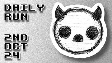 The Binding of Isaac | Daily Run 2nd Oct 2024 (First Place 🏆)