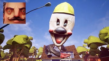 Hello Neighbor - New Neighbor Ice Scream 4 Big Mini Rod Operator Act 1 Gameplay Walkthrough