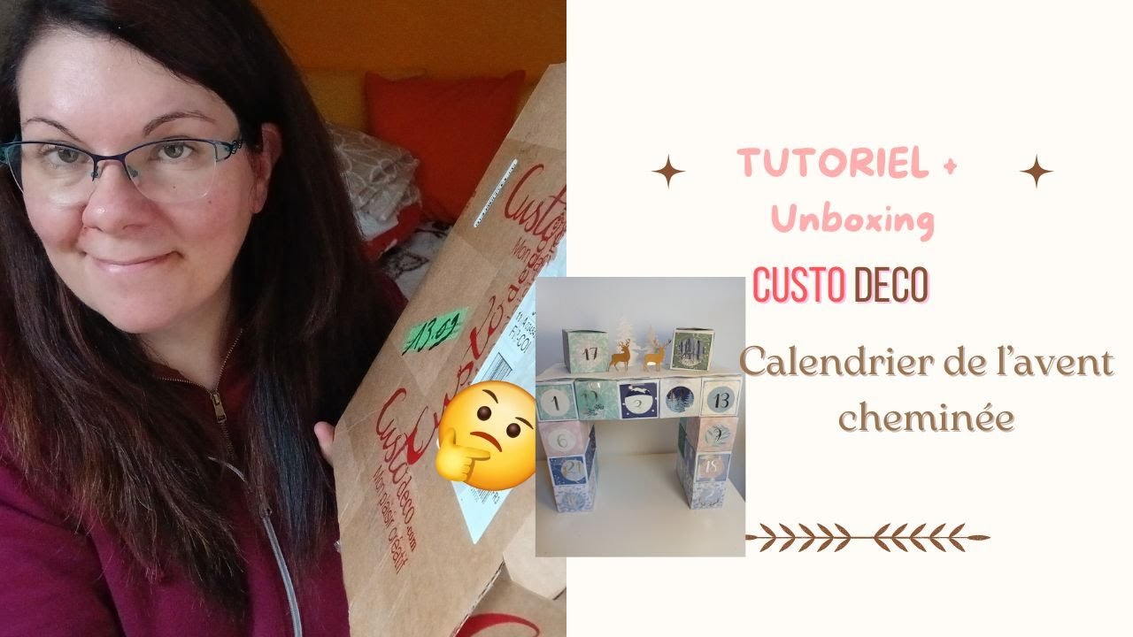 Mon Calendrier de l'Avent DIY l Unboxing & tuto + GAGNEZ ! @custodecotutos8698