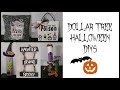 Dollar Tree Halloween DIY | Decor | Craft