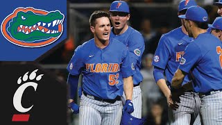 Cincinnati vs #7 Florida Baseball Highlights | College Baseball Highlights 2023