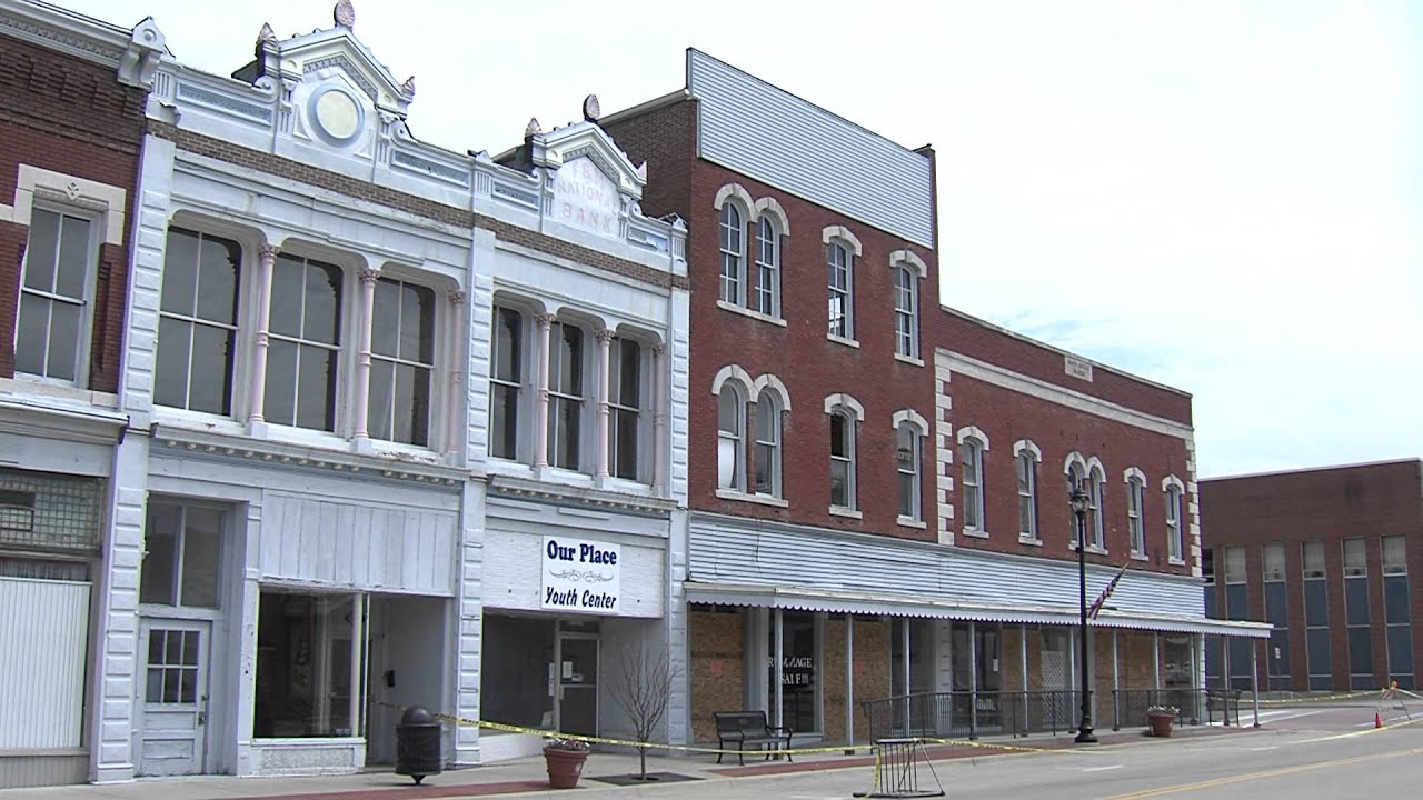 Vandalia Building Collapses YouTube