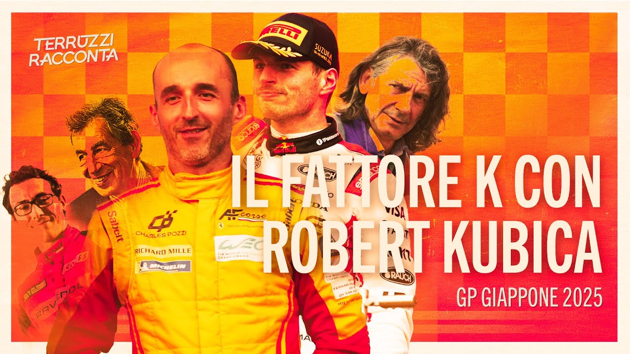 Il fattore K con Robert Kubica | GP Giappone 2025 | Terruzzi Racconta Ep.4