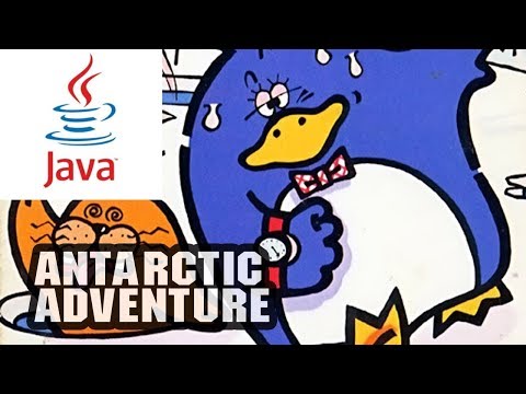 Antarctic Adventure けっきょく南極大冒険 JAVA GAME KONAMI 2005 Year