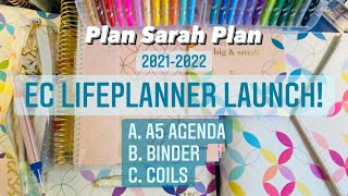 EC LIFEPLANNER LAUNCH! | A5 AGENDA, BINDER, COIL, AND NEW ACCESSORIES FOR 2021-2022!