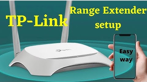 Renge Extender Setup TP-Link Router 300mbps TL-WR840N