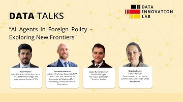 Data Talks - "AI Agents in Foreign Policy - Exploring New Frontiers"