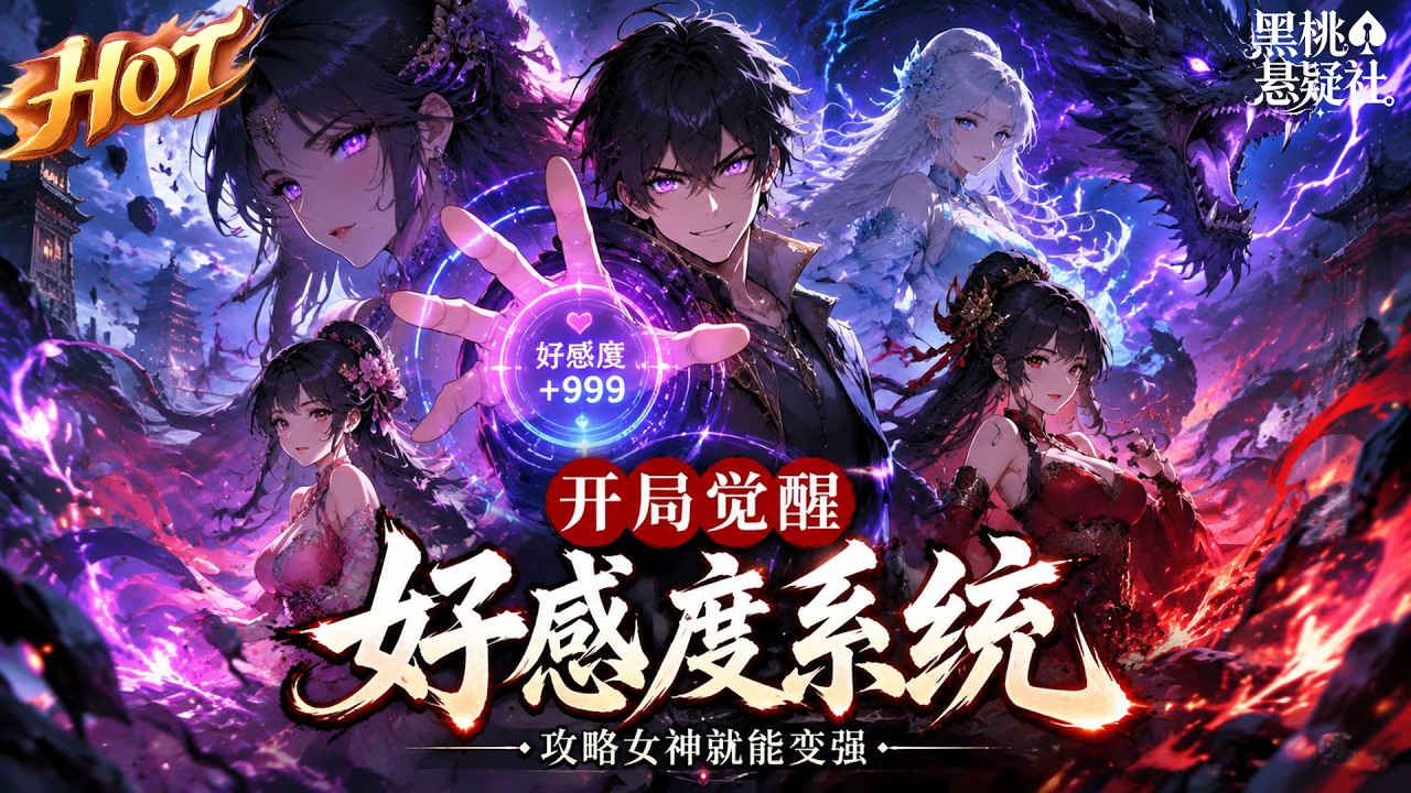 The hottest collection! "Awakening the Affection System at the Start": Travel through a fantasy world bound to the affection system, rack up others' favor, get free treasures of cultivation techniques, innate fortune, and rise to godhood effortlessly! #热血 #系统 #玄幻 #爽文 #動漫 #黑桃悬疑社