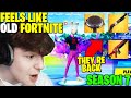 Clix is SHOCKED By The New Fortnite SEASON &amp; Gets OLD Fortnite VIBES From it