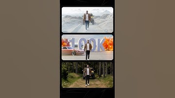 Blender 3d vfx shot. #vfxshorts #3danimation #blender3d #vfx #3dcompositing