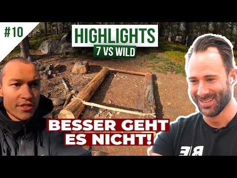 New Fallschirmjäger reagiert auf: 7 vs. Wild - Floß bauen | Folge 10