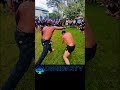Hard punches landing clean from start to finish #shorts #fighting