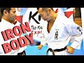 Karate "Iron Body" Conditioning by Okinawan Master (Uechi Kanji)
