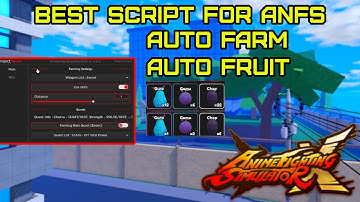 [🏆UPDATE 3] Anime Fighting Simulator X BEST Script Hack | BEST AUTO FARM | FRUIT FIND| PASTEBIN 2023
