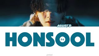 AGUST D - 'HONSOOL' 혼술s Color Coded Han/Rom/Eng