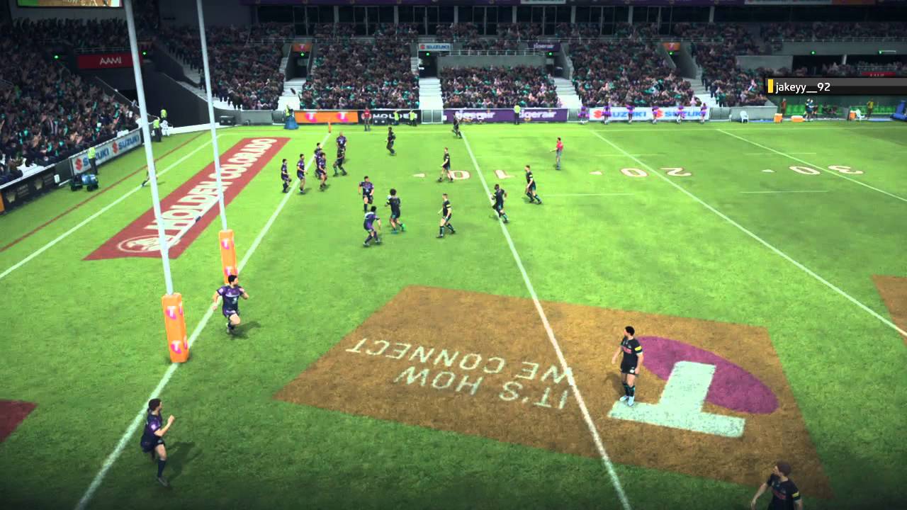 Rugby League Live 3 winning try YouTube