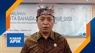 KABAR APIKK - BALAI BAHASA JAWA TIMUR SELENGGARAKAN PEMILIHAN DUTA BAHASA JAWA TIMUR 2021