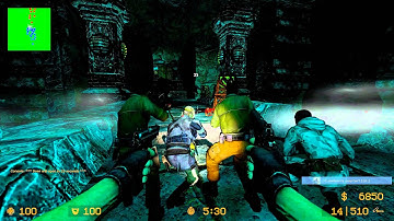 CSS: Zombie Escape - ZE_TESV_Skyrim_v4fix [Stage 3 - Road to Dwemer Ruins] (1080p)