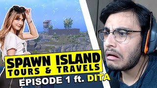 TAKING DITA TO SPAWN ISLAND | PUBG MOBILE HIGHLIGHTS | RAWKNEE