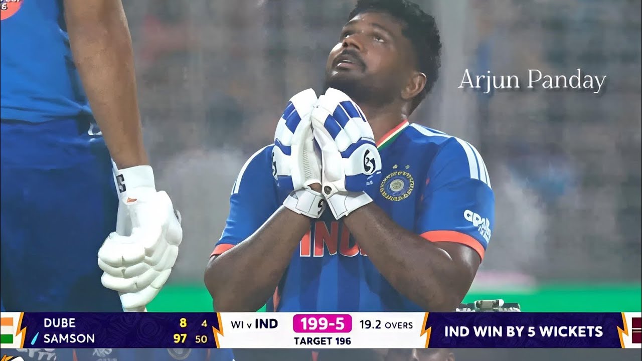 Sanju Samson ki shandar pari Ne aaj India ko semifinal mein pahunchaya#T20WorldCup2026#viralvodeo