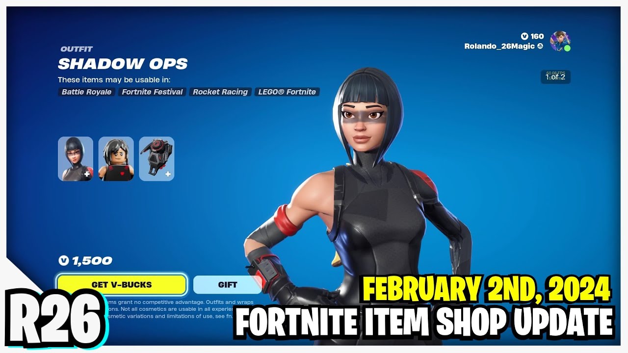 Fortnite Item Shop WHAT A SHOP TONIGHT February 2nd 2024 Fortnite 