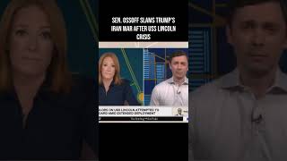 Sen. Ossoff Slams Trump’s Iran War After USS Lincoln Crisis