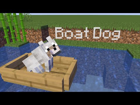Boat Dog (Minecraft Animation)