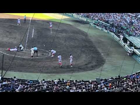 【夏の高校野球】下関国際が大阪桐蔭から逆転打を放つ！