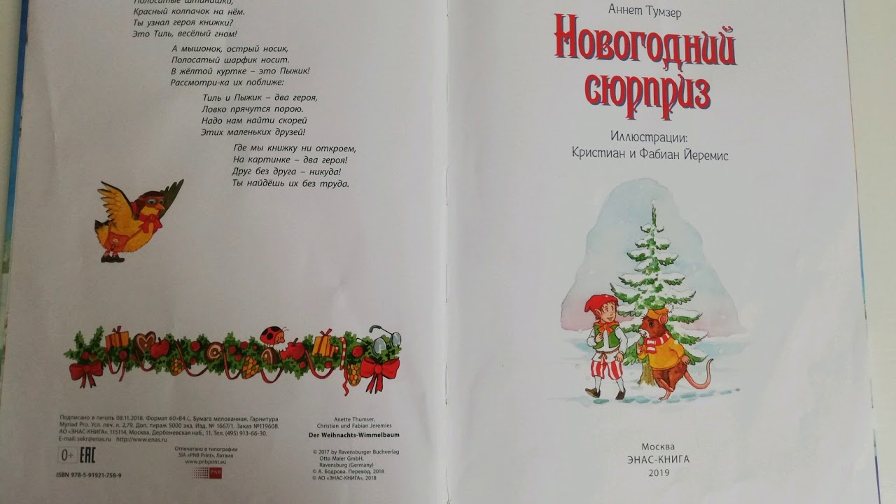 Новогодний Сюрприз Энас Новогодний Сюрприз Энас