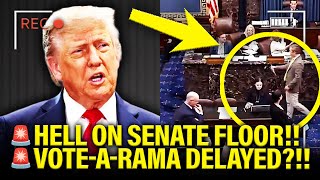 All HELL BREAKS LOOSE on Senate Floor as VOTE DELAYED