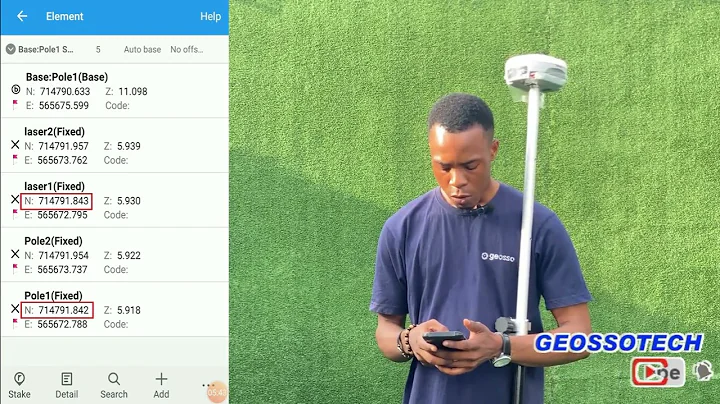 GNSS TUTORIAL -  COMNAV SINOGNSS MARS PRO LASER RTK ACCURACY TEST