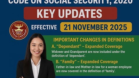 🏥 ESIC Rules Under the New Wage Code 2025 #esic #wagecode #labourcodes #labourcode #esicrules