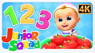 counting numbers fruits nursery rhymes kids learning videos