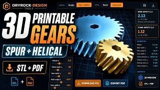 How to Design Custom Gears for 3D Printing — Easy Online Gear Tool