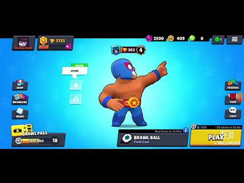 brawl stars#26 რედ ვიზარდ ბრლეს სკინი ჩემია